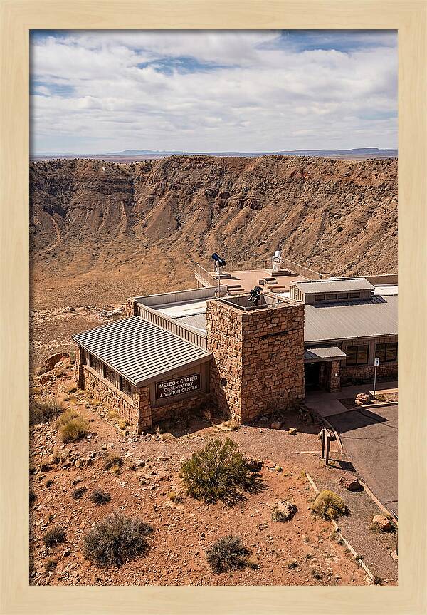 Meteor Crater Observatory View