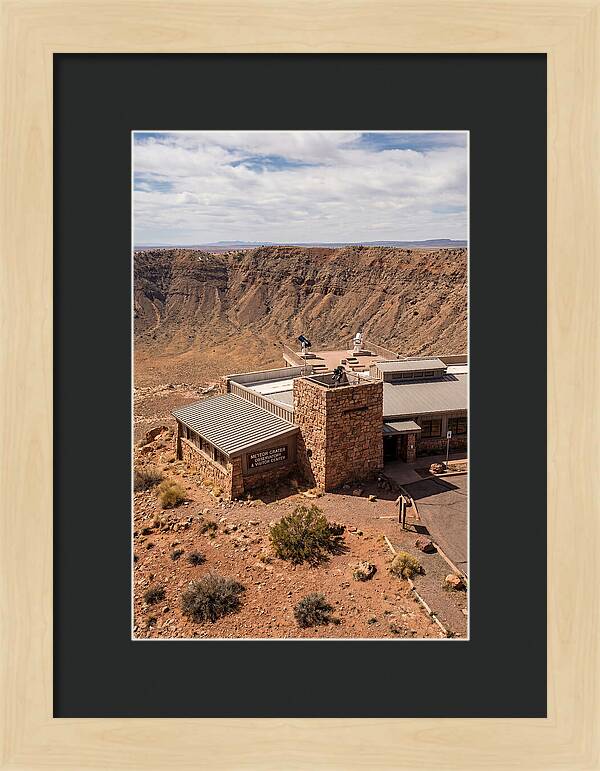 Meteor Crater Observatory View
