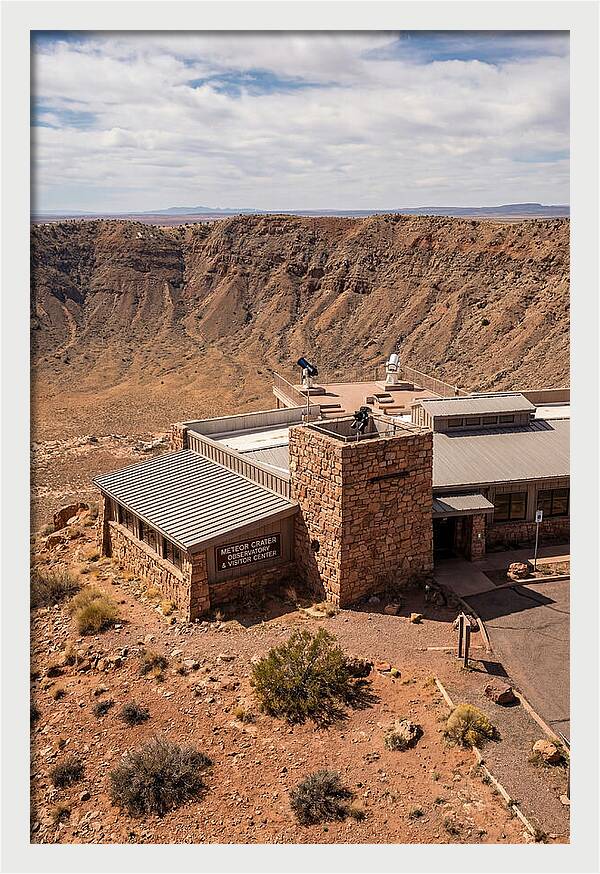 Meteor Crater Observatory View