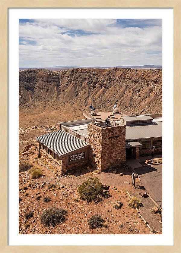 Meteor Crater Observatory View