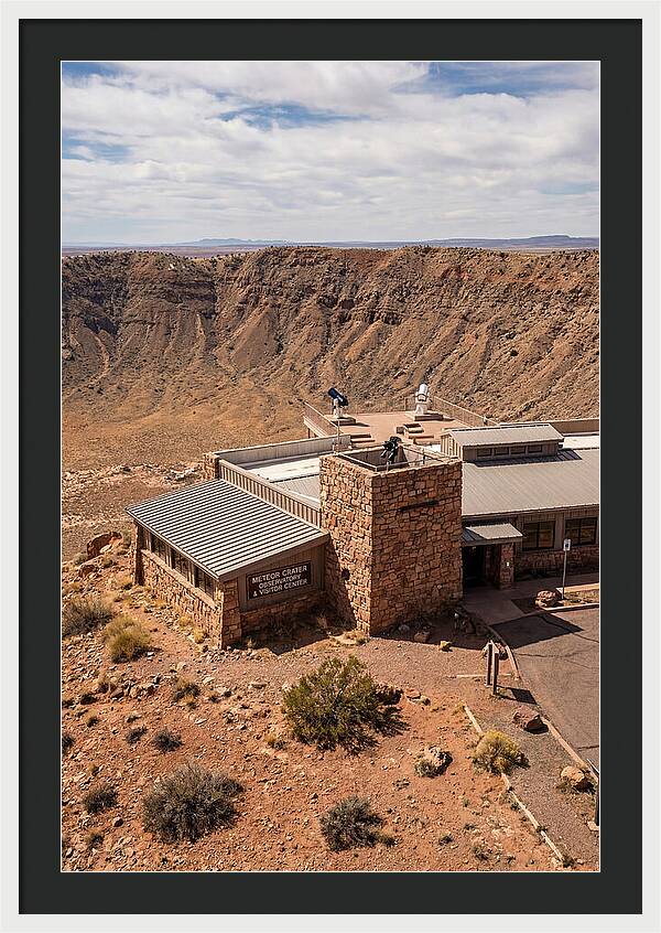 Meteor Crater Observatory View