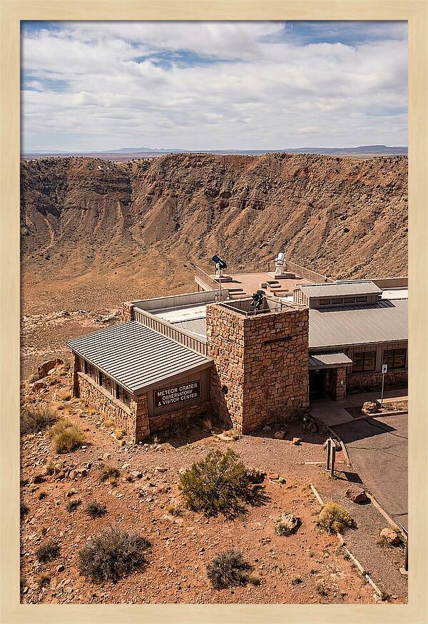 Meteor Crater Observatory View