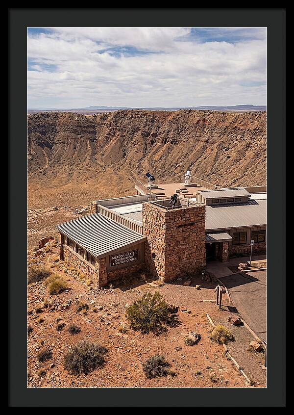 Meteor Crater Observatory View