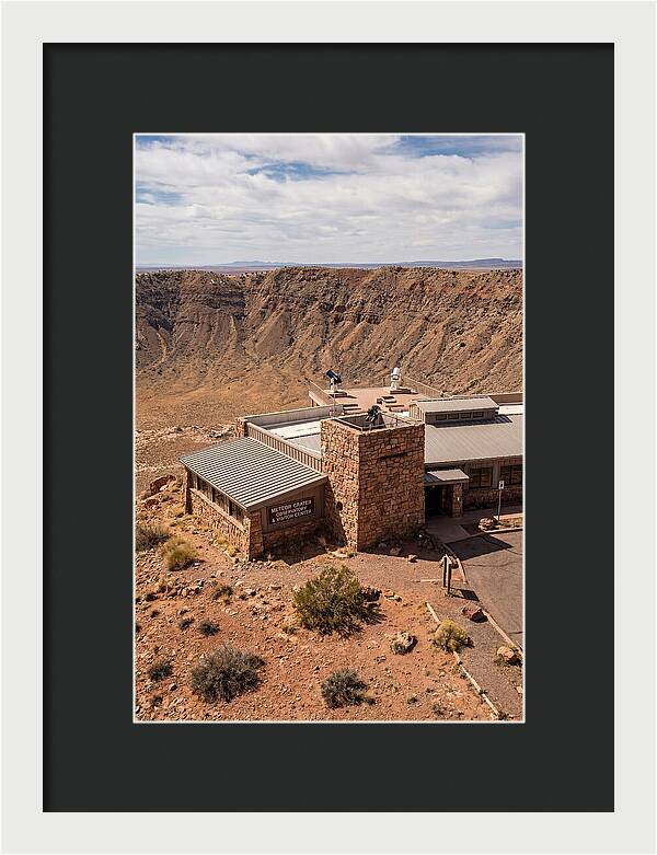 Meteor Crater Observatory View