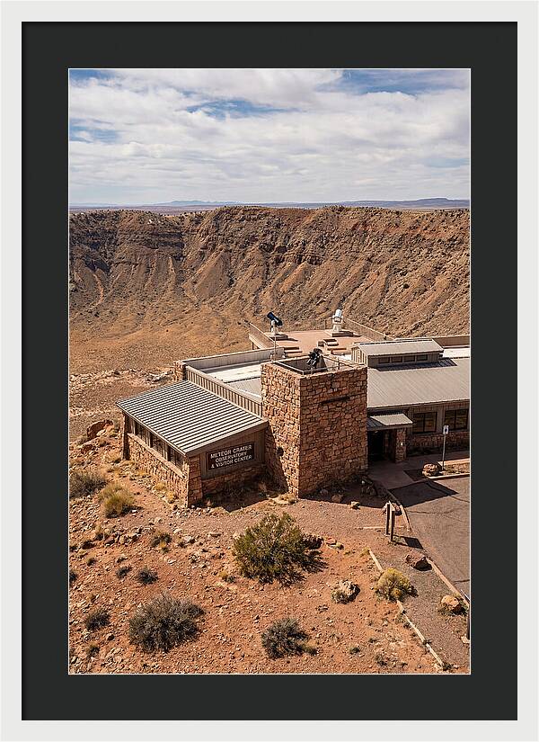 Meteor Crater Observatory View