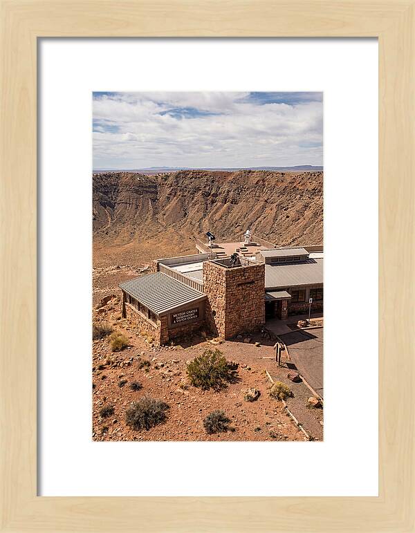 Meteor Crater Observatory View