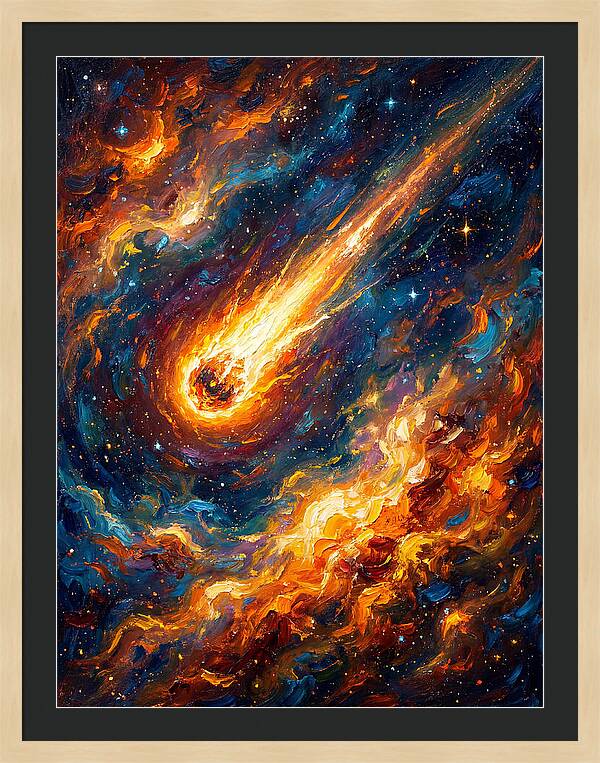 Meteor In Space