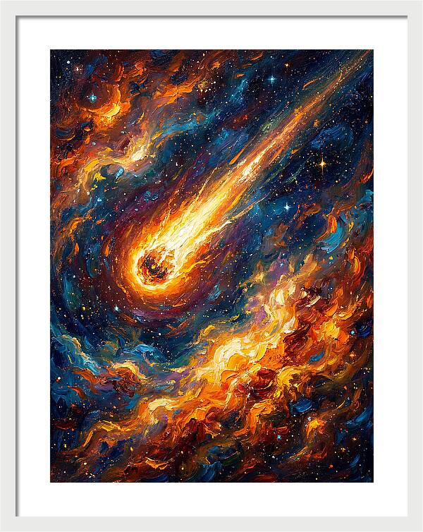 Meteor In Space