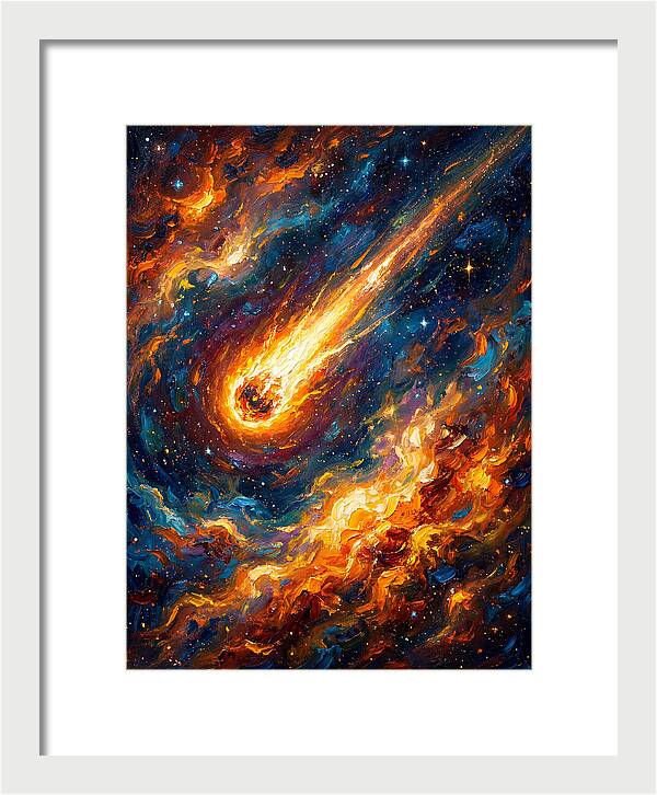 Meteor In Space