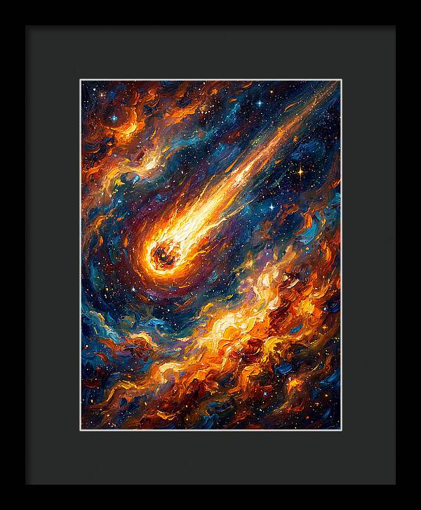 Meteor In Space