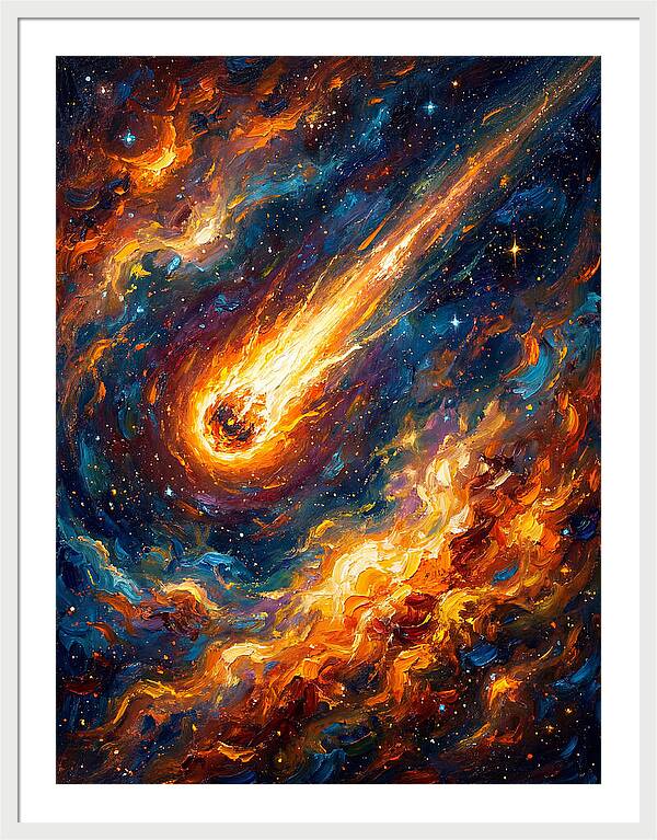 Meteor In Space