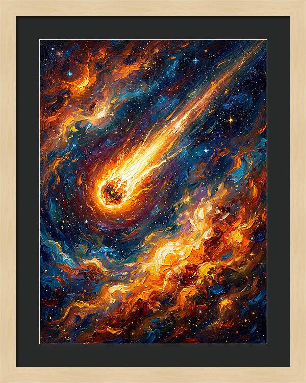 Meteor In Space