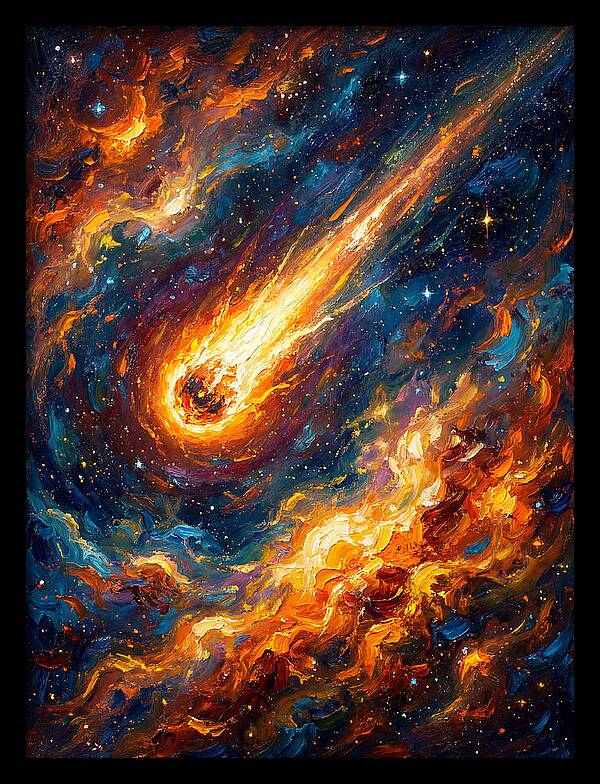Meteor In Space
