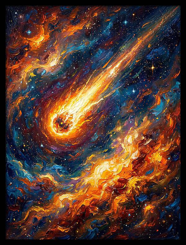 Meteor In Space