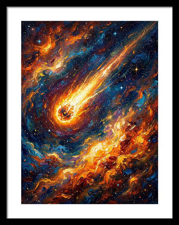 Meteor In Space