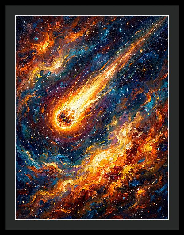 Meteor In Space