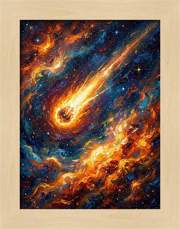 Meteor In Space