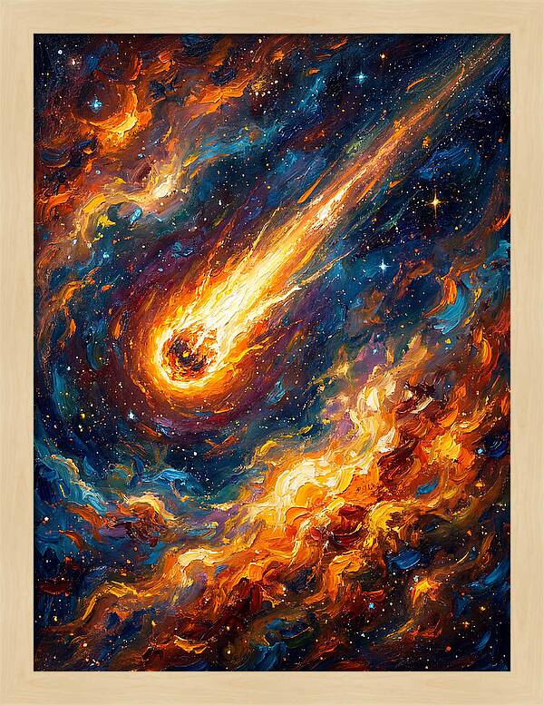Meteor In Space