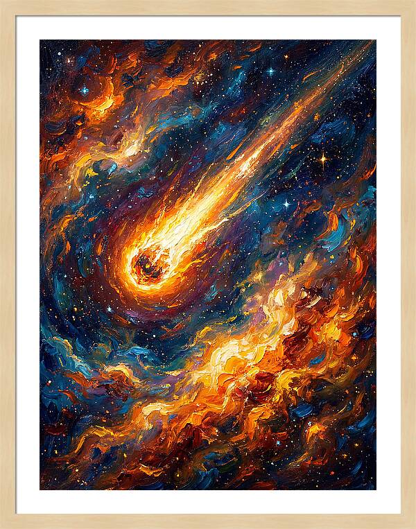 Meteor In Space