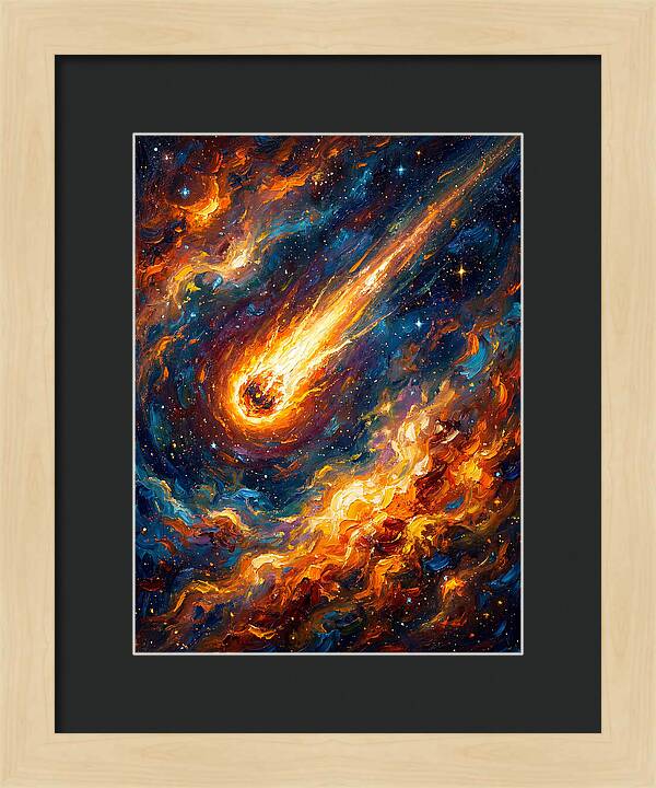 Meteor In Space