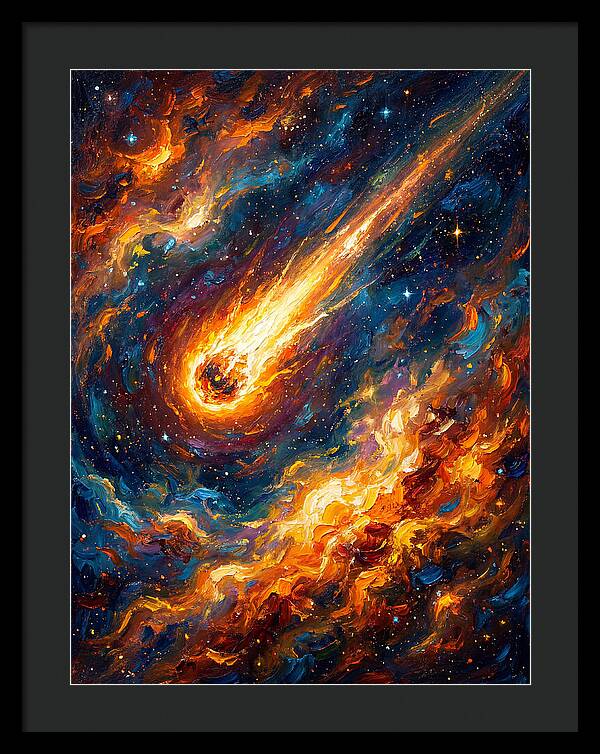 Meteor In Space