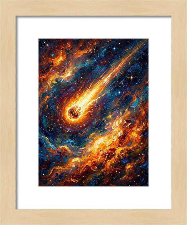 Meteor In Space