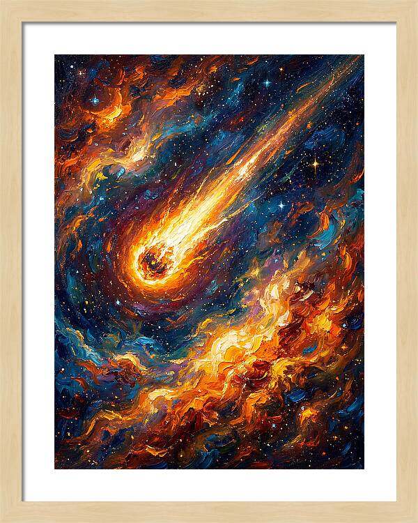 Meteor In Space
