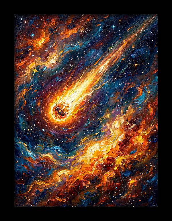 Meteor In Space