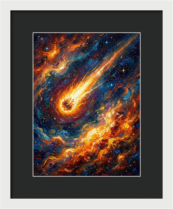 Meteor In Space