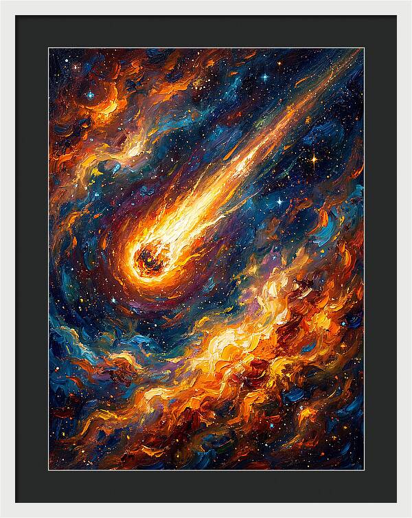 Meteor In Space