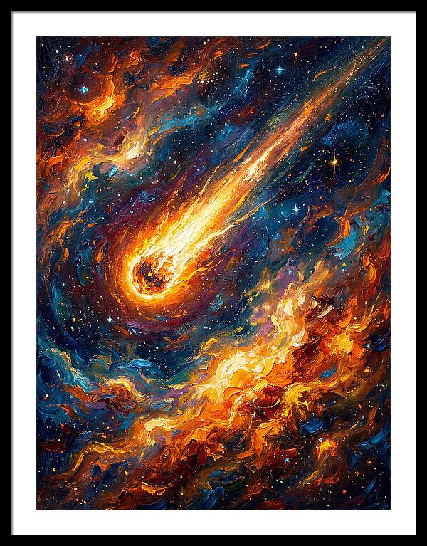 Meteor In Space