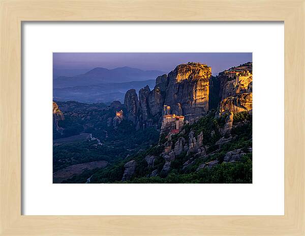 Meteora Monasteries At Dawn