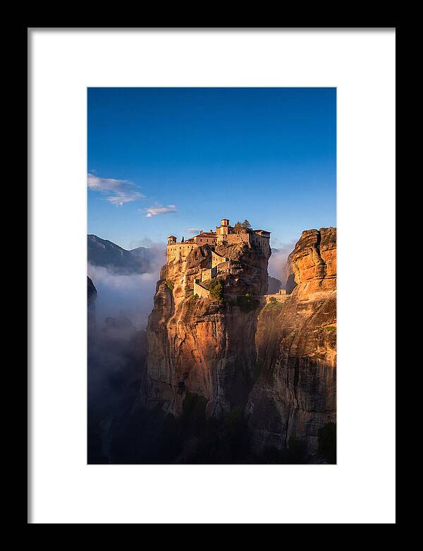 Meteora Monasteries At Sunrise
