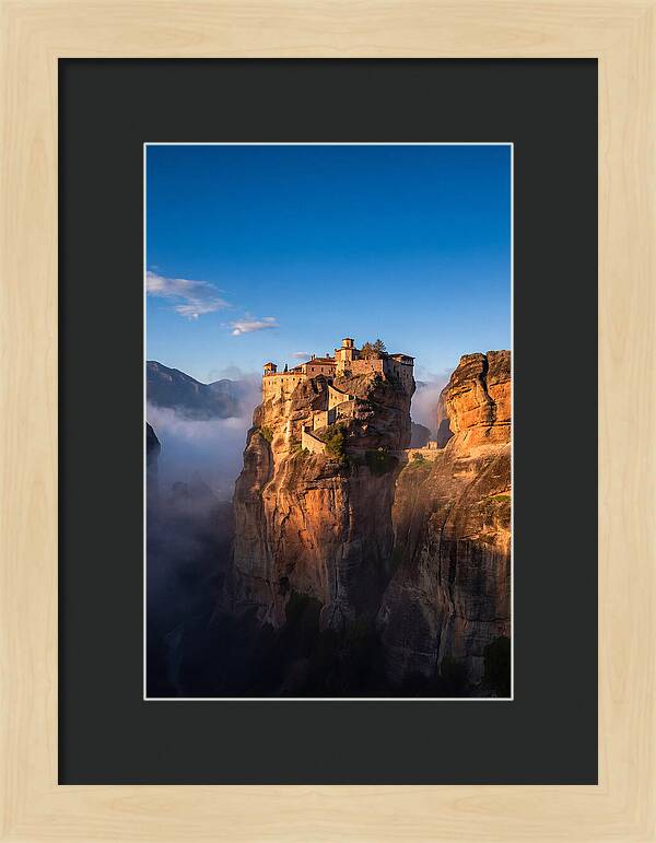 Meteora Monasteries At Sunrise