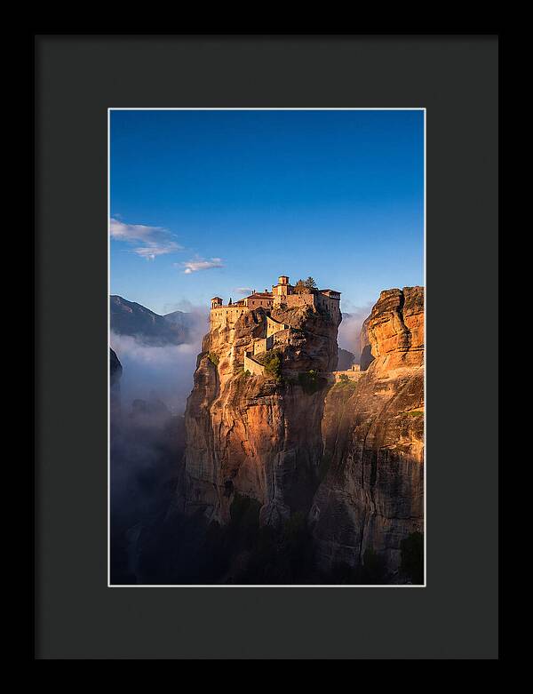 Meteora Monasteries At Sunrise