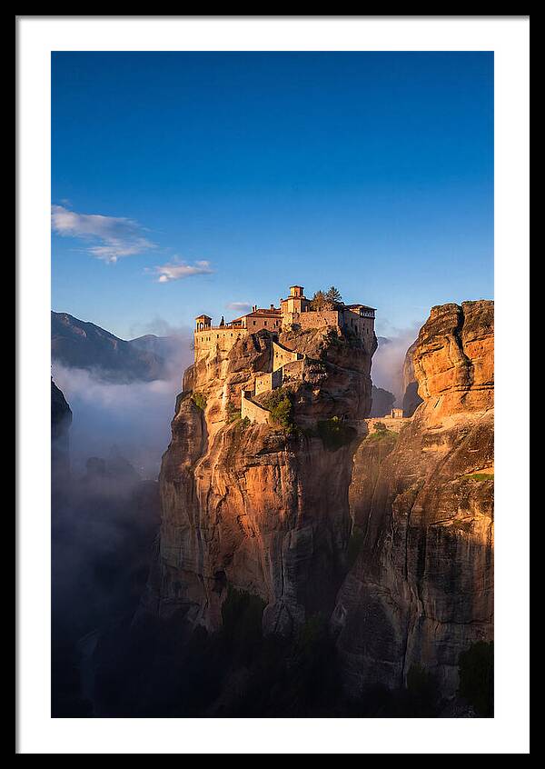 Meteora Monasteries At Sunrise
