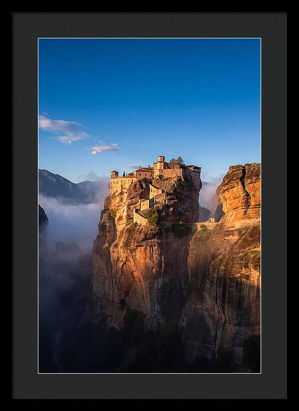 Meteora Monasteries At Sunrise