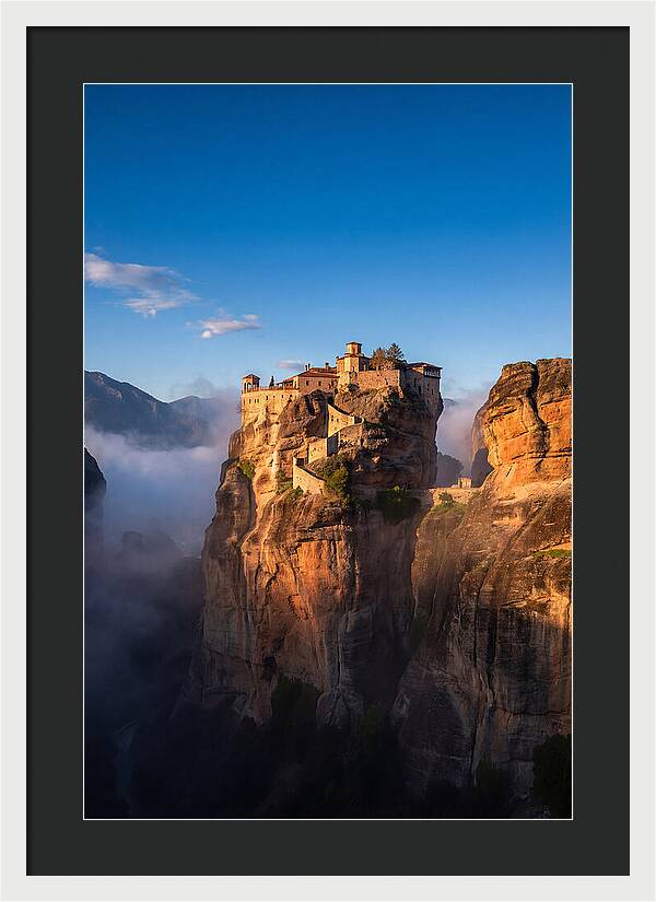 Meteora Monasteries At Sunrise