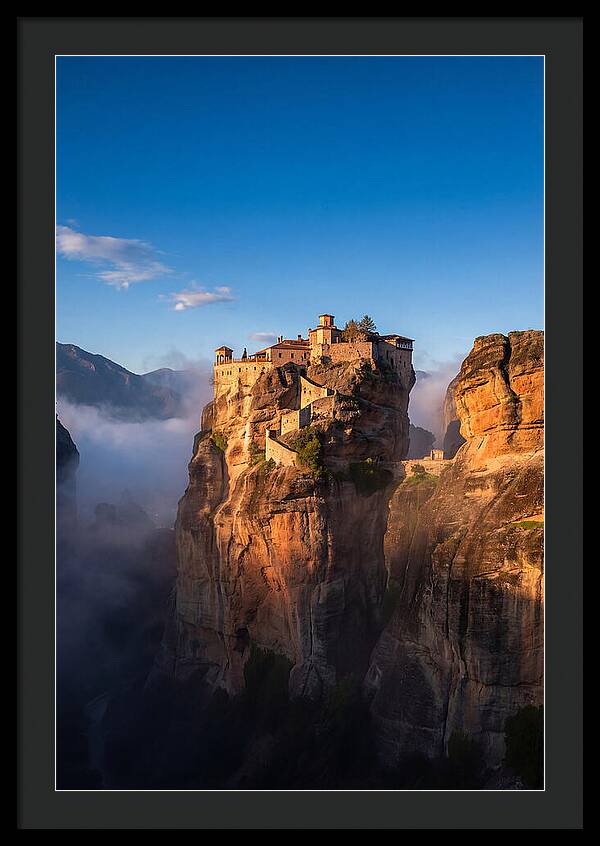Meteora Monasteries At Sunrise