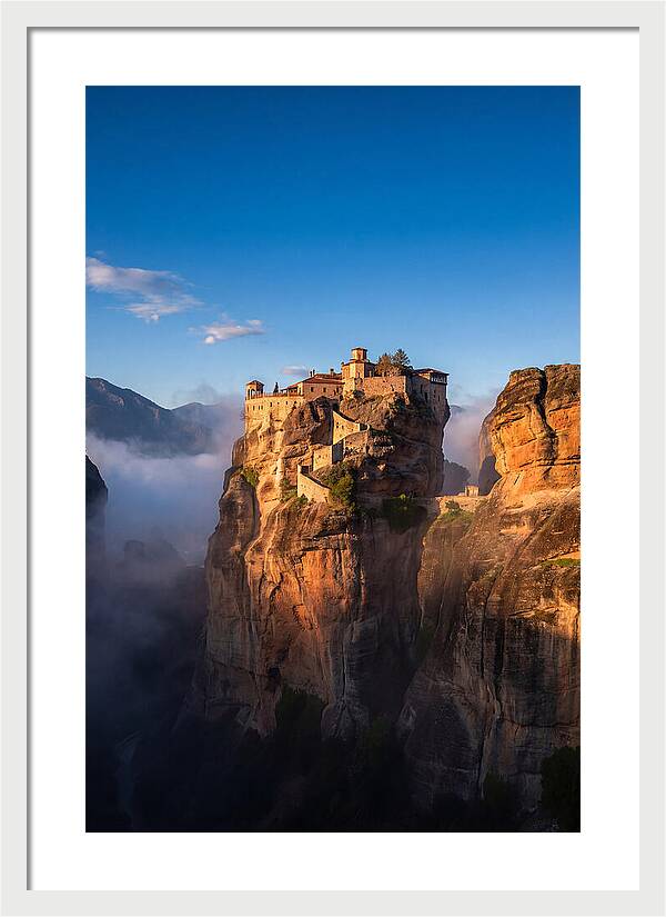 Meteora Monasteries At Sunrise