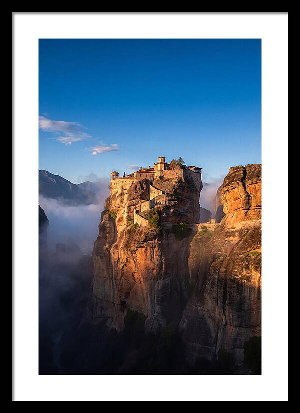 Meteora Monasteries At Sunrise