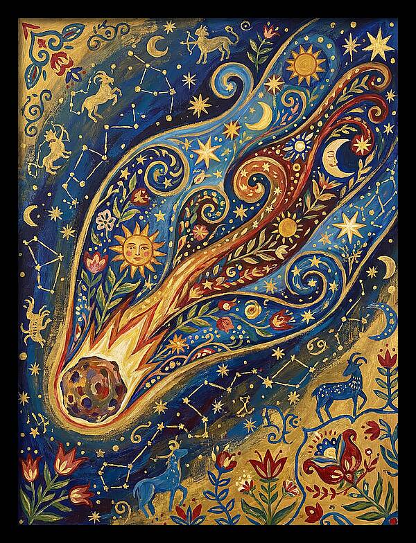 Meteoric Dreams In The Night Sky