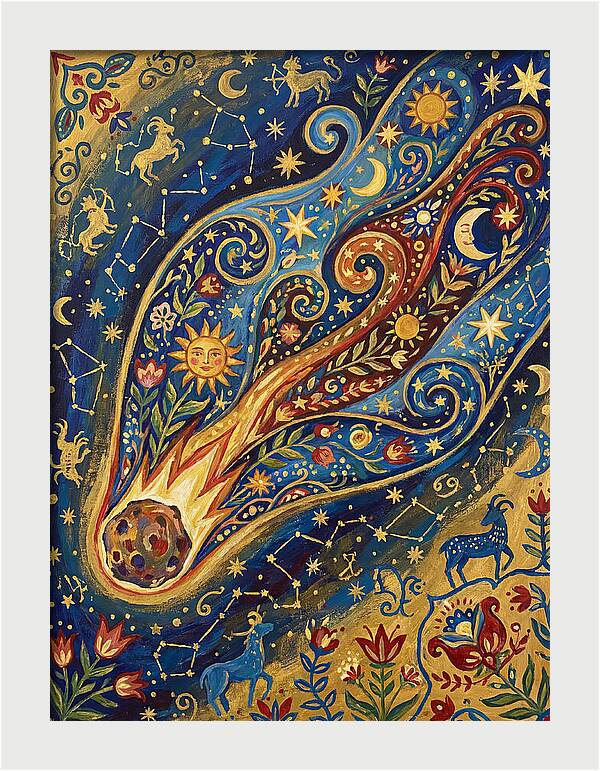 Meteoric Dreams In The Night Sky