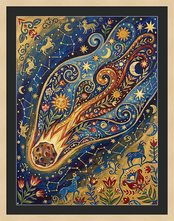 Meteoric Dreams In The Night Sky