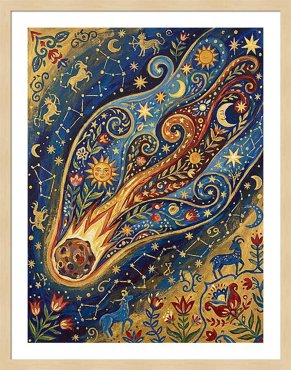 Meteoric Dreams In The Night Sky