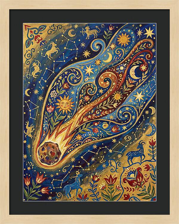 Meteoric Dreams In The Night Sky