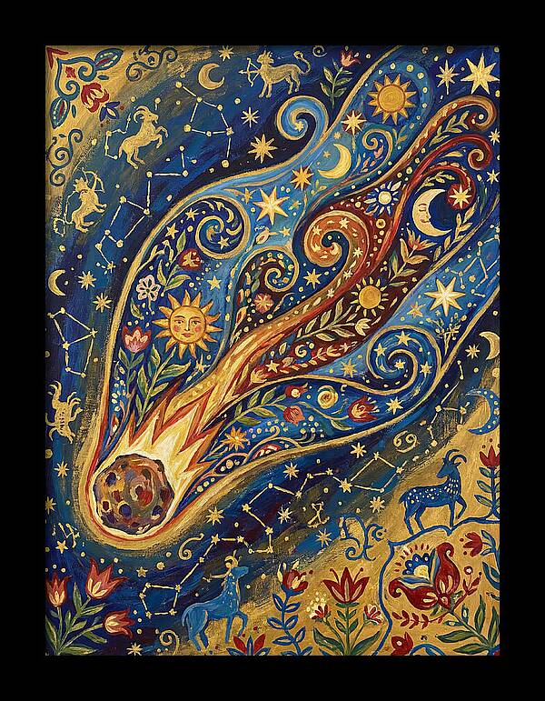 Meteoric Dreams In The Night Sky