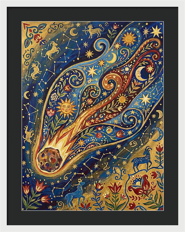 Meteoric Dreams In The Night Sky