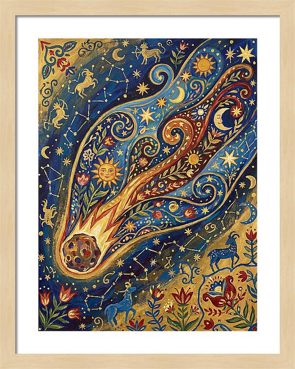 Meteoric Dreams In The Night Sky