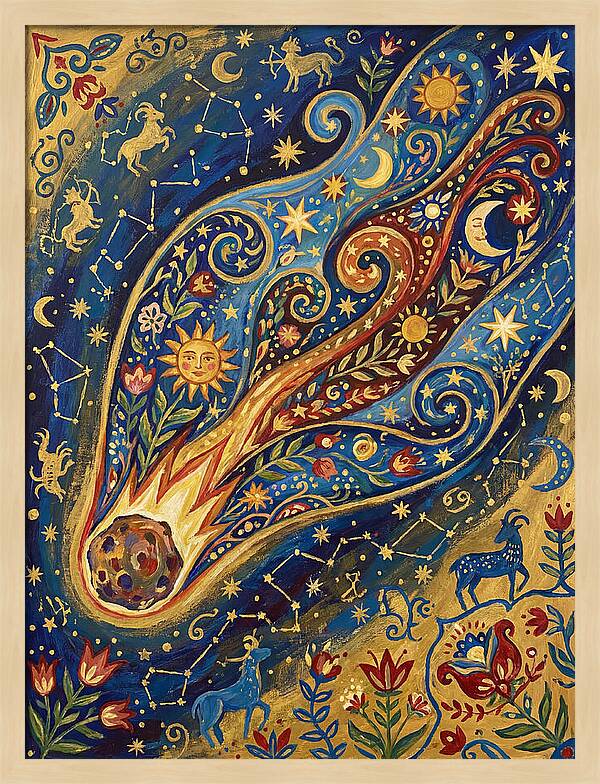 Meteoric Dreams In The Night Sky
